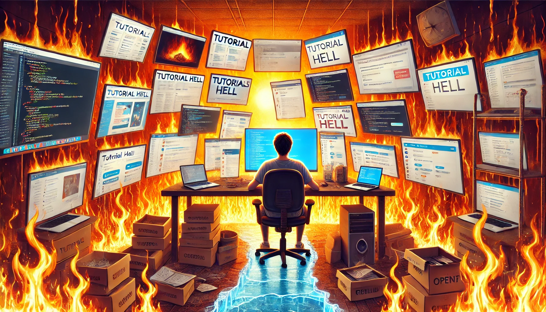 🔥 Is it Hot in Here? 🔥 How to Escape Tutorial Hell and Master Coding ...