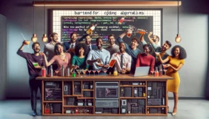 Bartending Algorithms: Mixing the Perfect Coding Cocktail for Interview Success