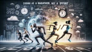 Coding as a Marathon, Not a Sprint: Long-Term vs. Short-Term Learning Strategies