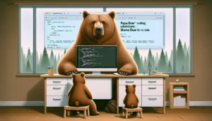 Papa Bear’s Coding Adventure: Teaching Mama Bear to Code