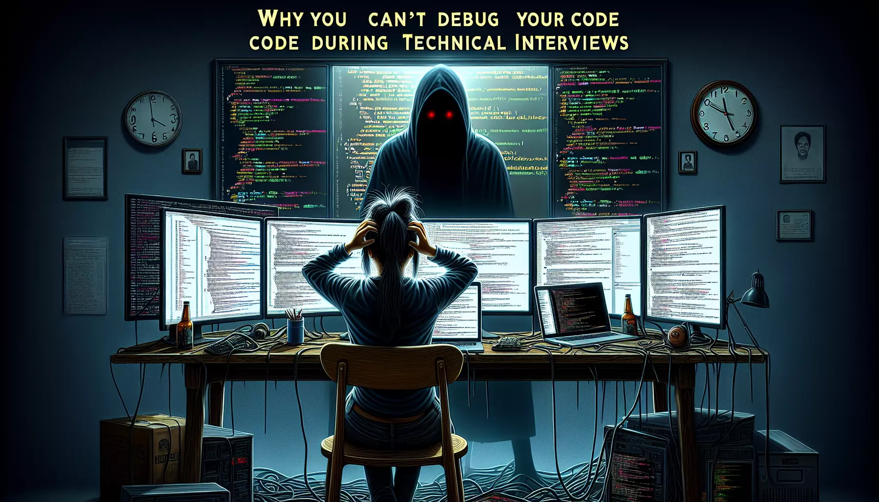 Why You Can't Debug Your Code During Technical Interviews - AlgoCademy Blog