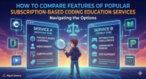 How to Compare Features of Popular Subscription-Based Coding Education Services?