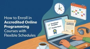 How to Enroll in Accredited Online Programming Courses with Flexible Schedules?