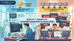 One Feature Done Right Beats Five Half-Broken: The Case for Slowing Down With Claude Code